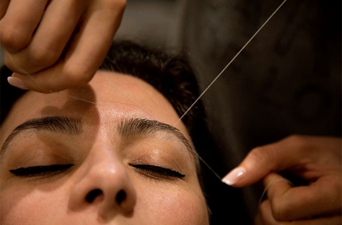 Eyebrow Threading